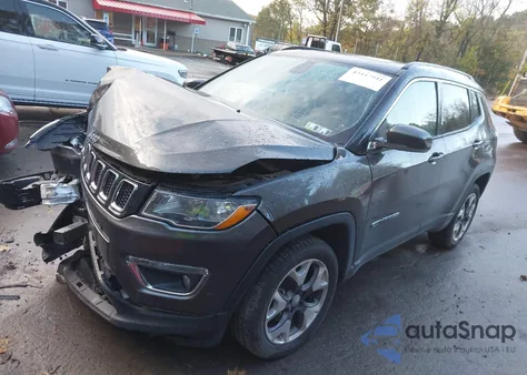 2019 Jeep Compass Limited 4X4 из США, поврежденный, VIN 3C4NJDCB7KT828866